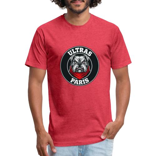 Ultras Paris Bulldog Football Fan Graphic - Unisex Poly/Cotton T-Shirt