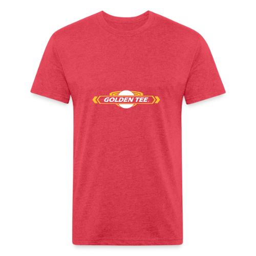 Golden Tee logo outline - Unisex Poly/Cotton T-Shirt