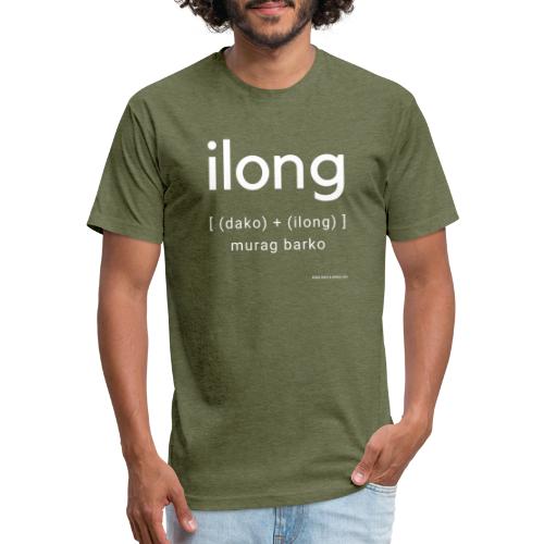 Ilong Bisdak - Men’s Fitted Poly/Cotton T-Shirt