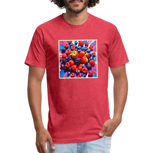 Berrylicious Burst Delight - Unisex Poly/Cotton T-Shirt