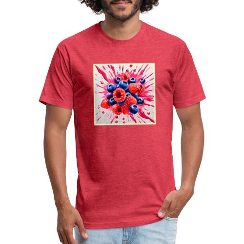 Summer Berry Sensation - Unisex Poly/Cotton T-Shirt