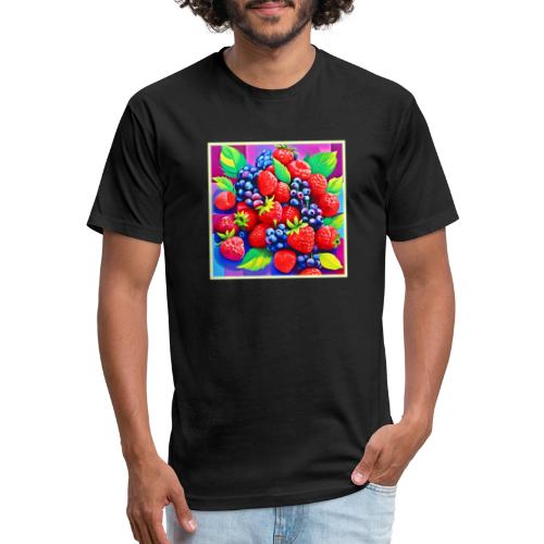 Fresh Berry Bounty - Unisex Poly/Cotton T-Shirt