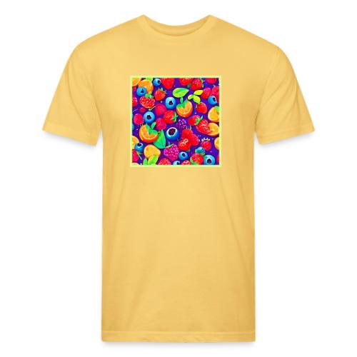 Citrus & Berries Burst - Unisex Poly/Cotton T-Shirt