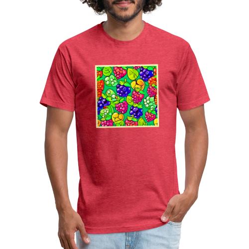 Summer Berry Delight - Unisex Poly/Cotton T-Shirt