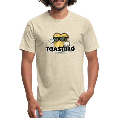 Toastbro - Men’s Fitted Poly/Cotton T-Shirt