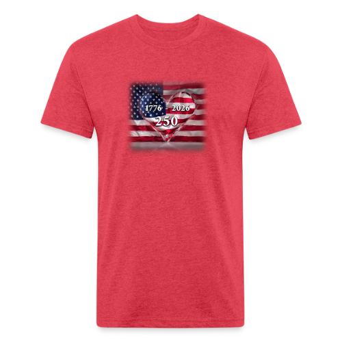1776-2026 | 250 Years USA - Unisex Poly/Cotton T-Shirt