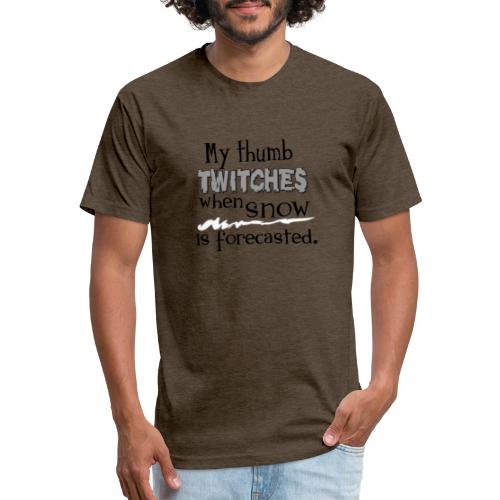 Thumb Twitches - Men’s Fitted Poly/Cotton T-Shirt