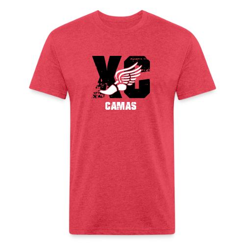 Camas XC Winged Foot - Men’s Fitted Poly/Cotton T-Shirt