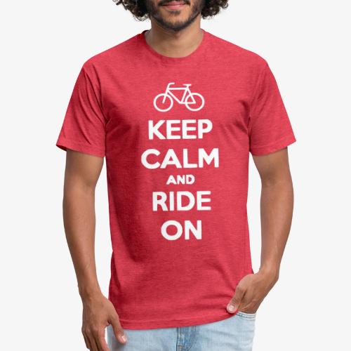 keep_calm_and_ride_on - Unisex Poly/Cotton T-Shirt