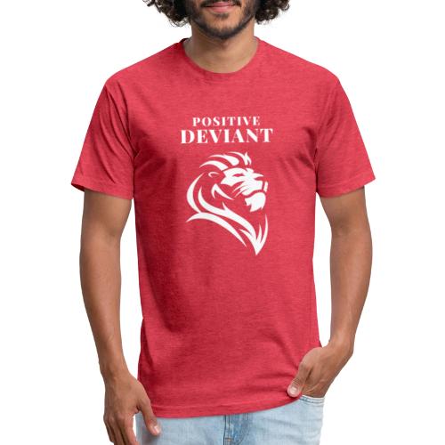 Positive Deviant - Men’s Fitted Poly/Cotton T-Shirt