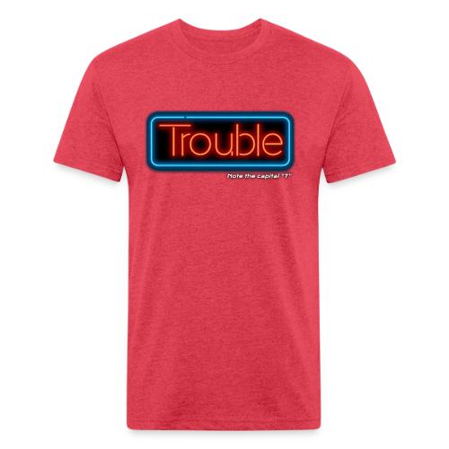Trouble - Unisex Poly/Cotton T-Shirt