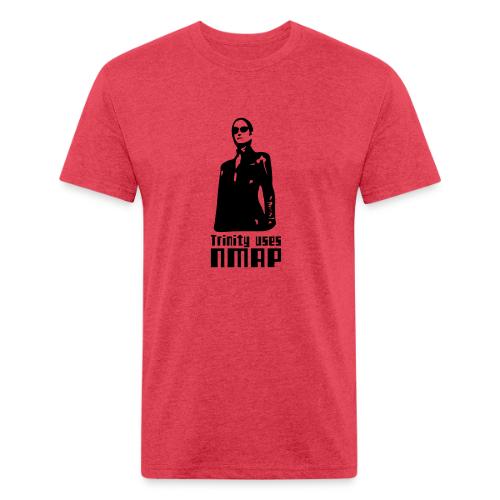 Uses Nmap - Unisex Poly/Cotton T-Shirt