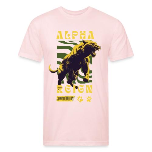 Unleash The Inner Alpha: Fierce Animal Print - Unisex Poly/Cotton T-Shirt