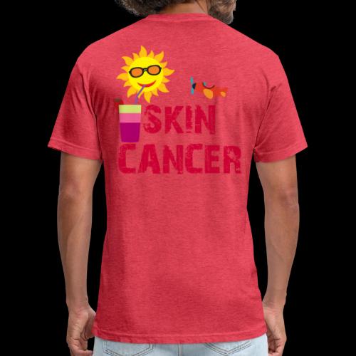 SKIN CANCER AWARENESS - Unisex Poly/Cotton T-Shirt