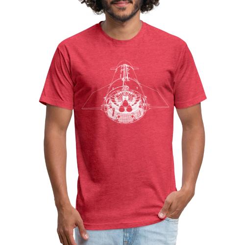 To Mars by NEOPORK White Version - Unisex Poly/Cotton T-Shirt