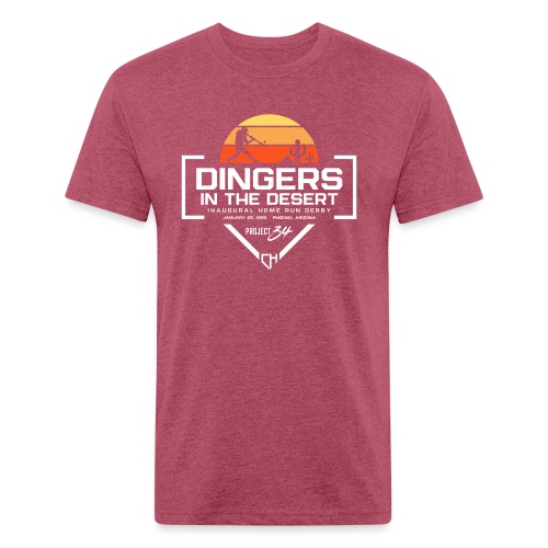 Dingers Final - Fitted Cotton/Poly T-Shirt by Next Level