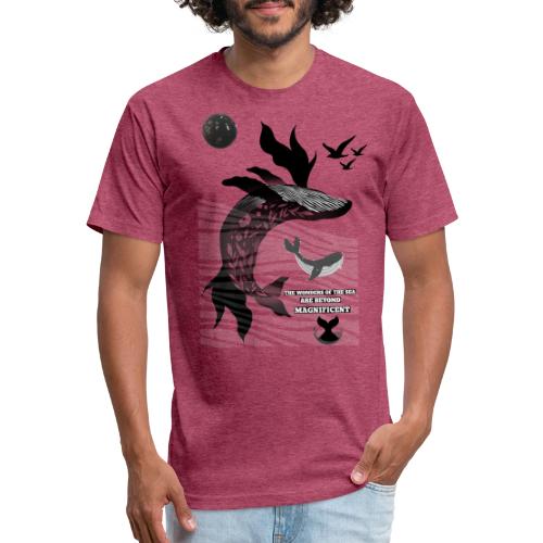 The Wonders Of The Sea - Unisex Poly/Cotton T-Shirt
