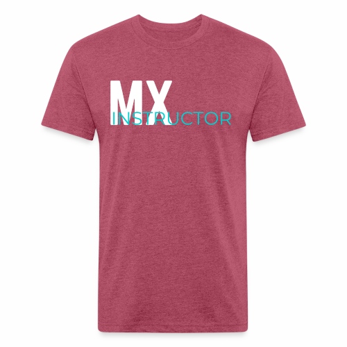 MX Gym Minimal Hat - Men’s Fitted Poly/Cotton T-Shirt