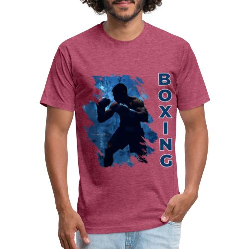 Boxing Style - Unisex Poly/Cotton T-Shirt