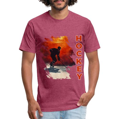 Hockey Vibes - Unisex Poly/Cotton T-Shirt
