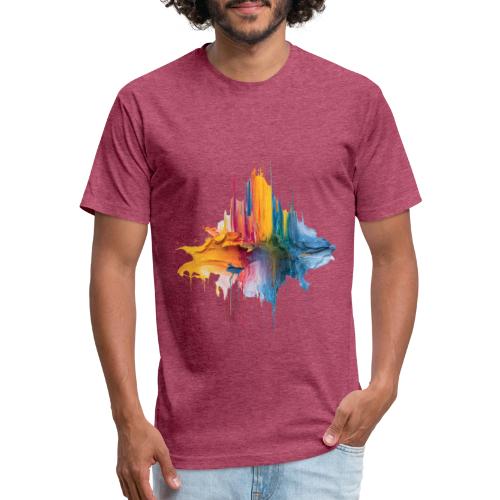 Impasto Spectrum - Unisex Poly/Cotton T-Shirt