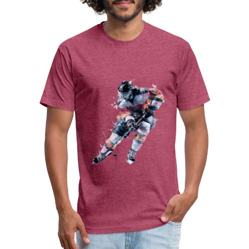 Hockey: Frozen Motion - Unisex Poly/Cotton T-Shirt