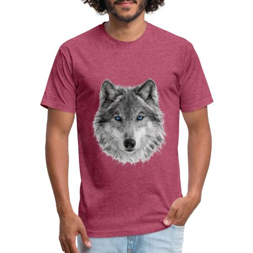 Frost-Eyed Alpha - Unisex Poly/Cotton T-Shirt