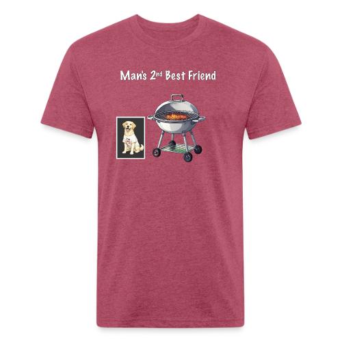 Man's 2nd Best Friend - Unisex Poly/Cotton T-Shirt