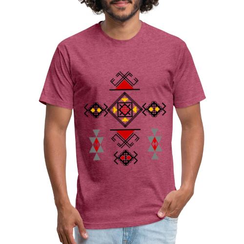 Amazigh Symbols - Unisex Poly/Cotton T-Shirt