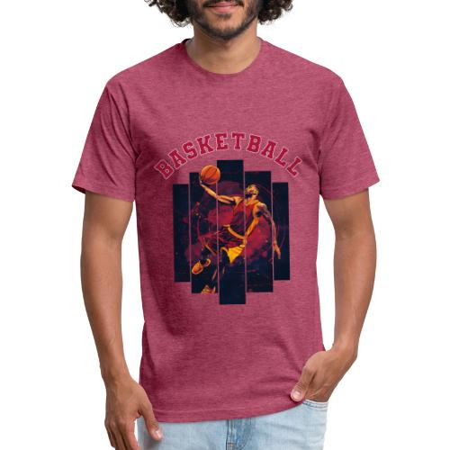 Basketball Spirit - Unisex Poly/Cotton T-Shirt