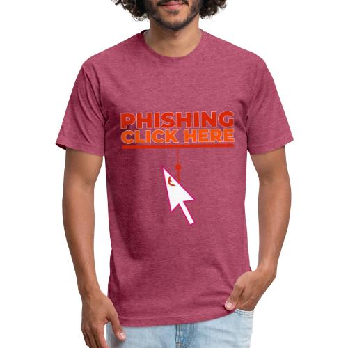 Phishing: Hooked by Deception - Unisex Poly/Cotton T-Shirt