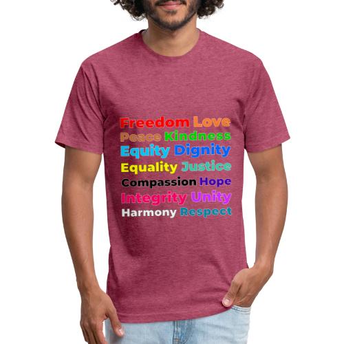 Words of Light - Unisex Poly/Cotton T-Shirt
