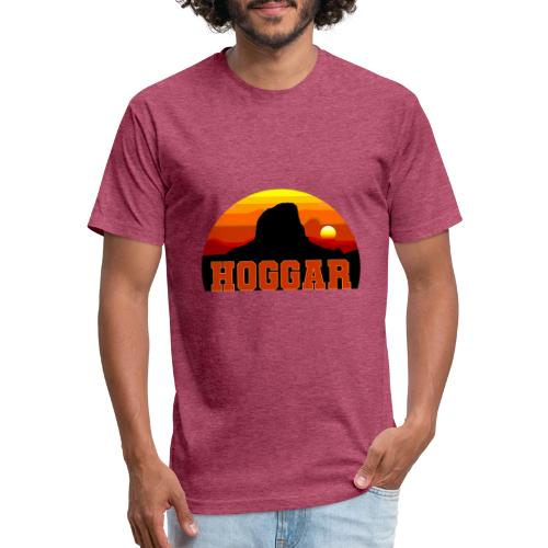 Algeria: Hoggar Desert Horizon - Unisex Poly/Cotton T-Shirt