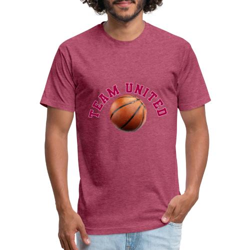 Team United Basketball Unity Design - Unisex Poly/Cotton T-Shirt