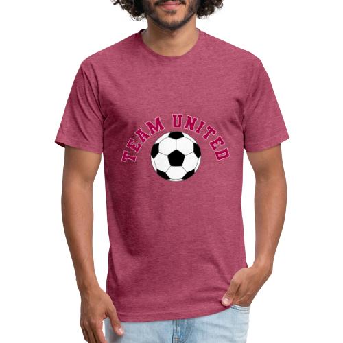 Team United Soccer Ball Sports Design - Unisex Poly/Cotton T-Shirt