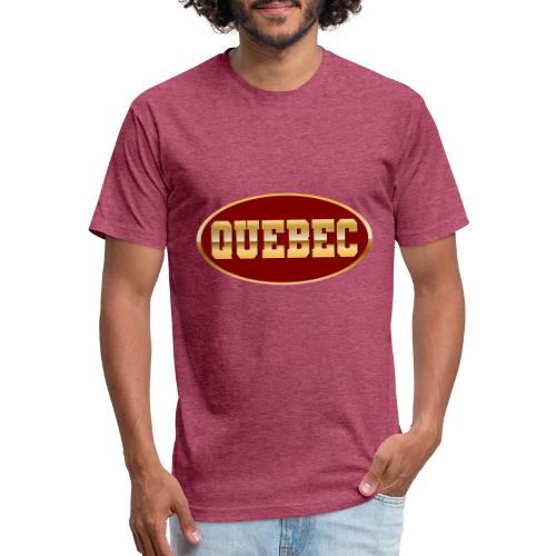Quebec Gleams - Unisex Poly/Cotton T-Shirt