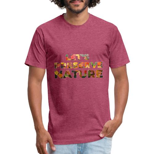 Let's Preserve Nature - Unisex Poly/Cotton T-Shirt
