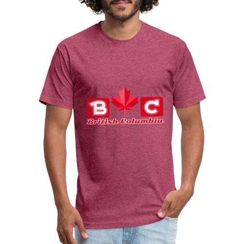 British Columbia, province of Canada - Unisex Poly/Cotton T-Shirt