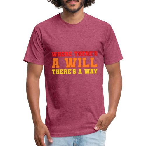 Willpower Wins - Unisex Poly/Cotton T-Shirt