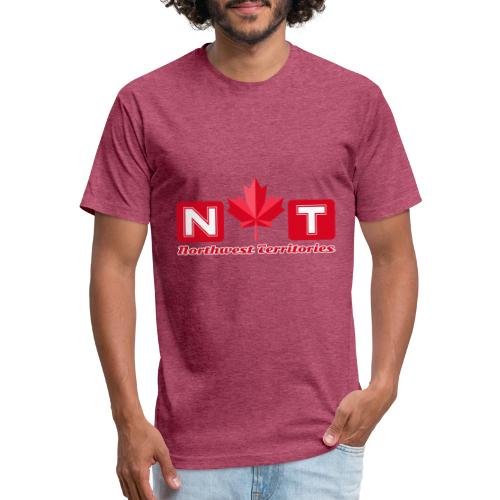 Canada: Northern Identity Emblem - Unisex Poly/Cotton T-Shirt