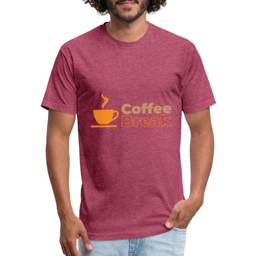 Coffee break - Unisex Poly/Cotton T-Shirt