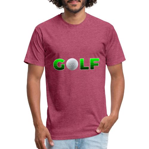 Golf Precision Wordmark - Unisex Poly/Cotton T-Shirt