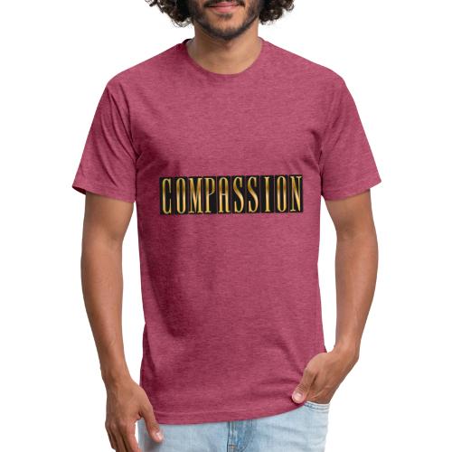 Golden Compassion - Unisex Poly/Cotton T-Shirt