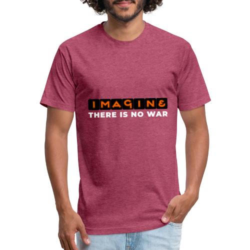 Imagine, There Is No War - Unisex Poly/Cotton T-Shirt