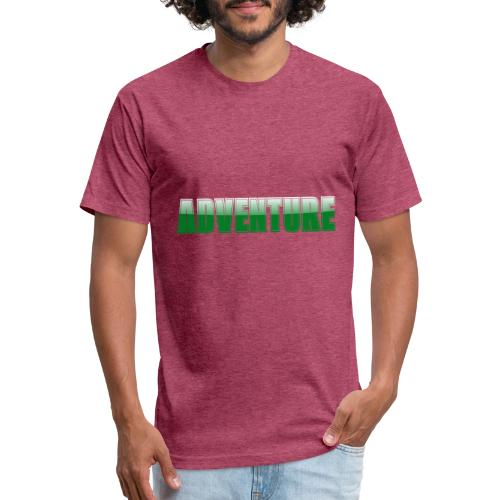 Adventure Typography Design for Apparel - Unisex Poly/Cotton T-Shirt