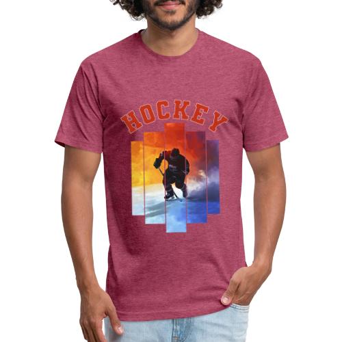 Hockey Rush - Unisex Poly/Cotton T-Shirt
