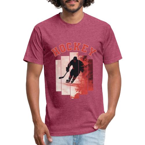 Hockey Spirit - Unisex Poly/Cotton T-Shirt