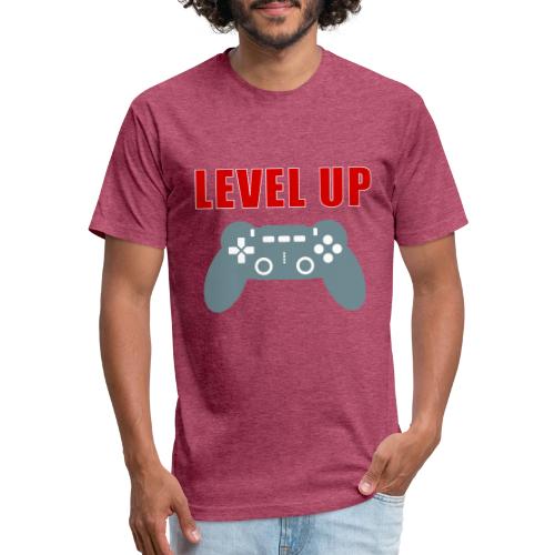 Level Up Gamer Controller Apparel - Unisex Poly/Cotton T-Shirt