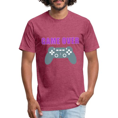 Game Over Gamer Controller Design - Unisex Poly/Cotton T-Shirt