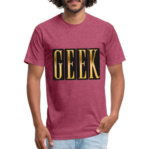 Proudly Geek - Unisex Poly/Cotton T-Shirt